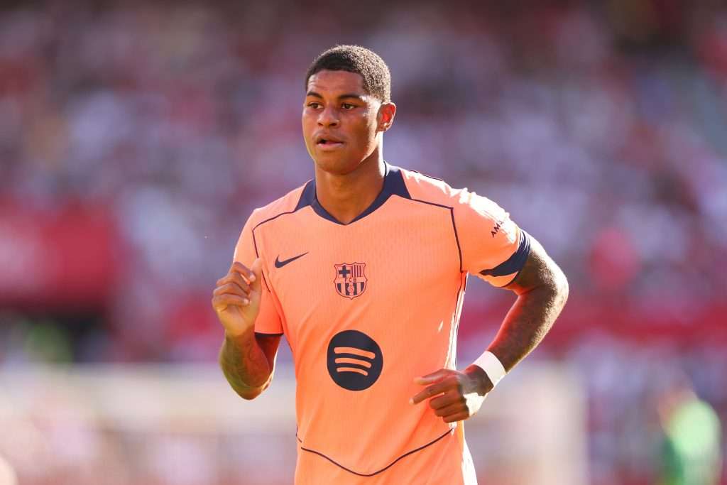 Barcelona's plan for Marcus Rashford when Raphinha returns from injury