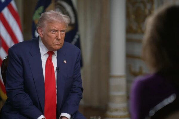 Trump says government shutdown ends when Democrats give in: "If they don't vote, that's their problem"