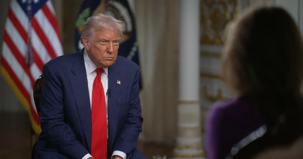 Trump says government shutdown ends when Democrats give in: "If they don't vote, that's their problem"