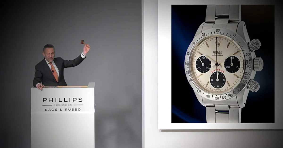 Auctioneer Aurel Bacs, "the Indiana Jones of watches"