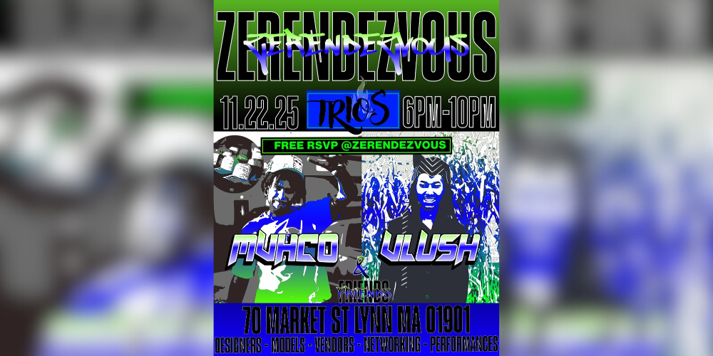 Zerendezvous brings fashion, music, and mystery to Lynn’s Trio’s Bar & Grill