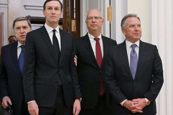 Trump’s Envoy Meets With Putin on War in Ukraine