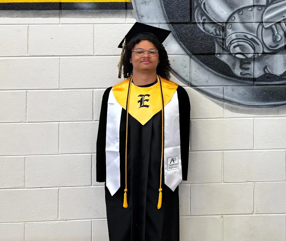 Brown University freshman Jacob Spears survived a shooting that killed two students and wounded 9.  / Credit: CBS News