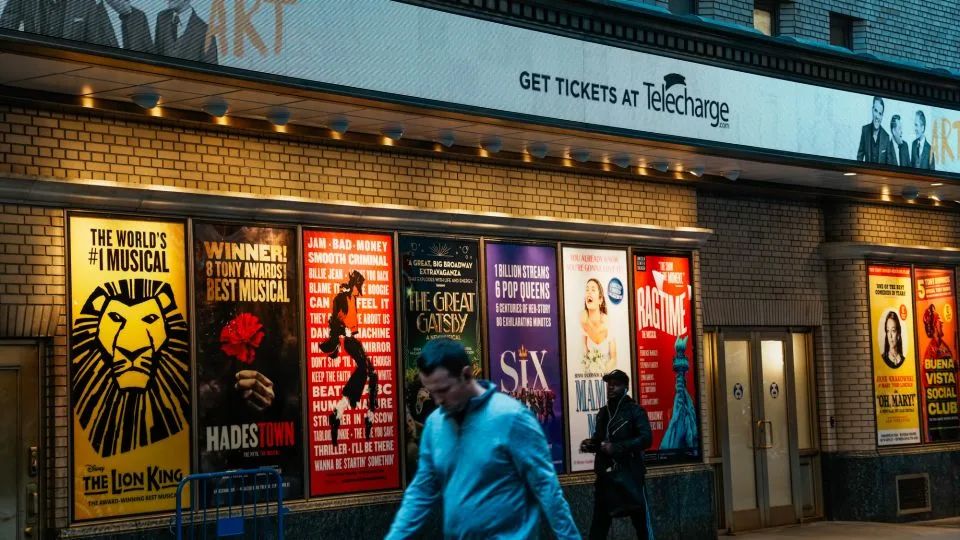 A theater in New York City's Times Square. - Zamek/VIEWpress/Corbis News/Getty Images