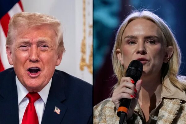 Tennessee State Representative Aftyn Behn (right) responded to President Donald Trump's criticisms on Monday.