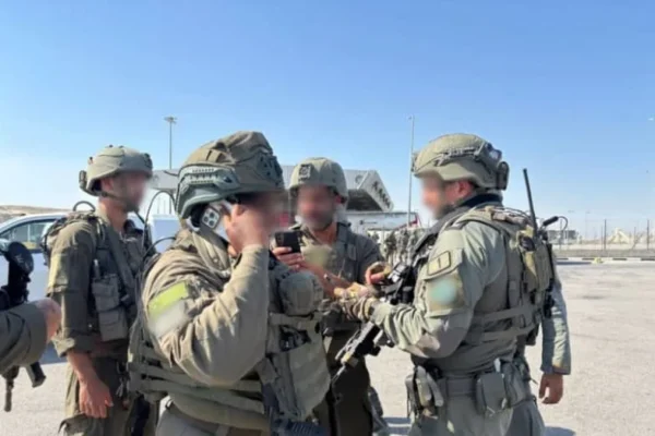 Israeli forces at the scene of an attack at the Allenby Crossing at the Jordan border, September 18, 2025. (credit: IDF SPOKESPERSON'S UNIT)