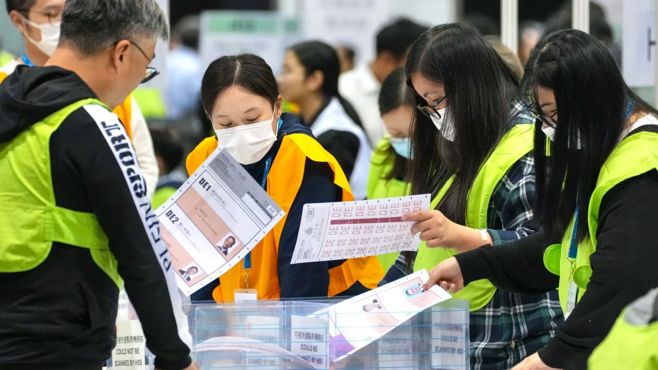 Record tally of spoiled votes in Hong Kong poll ‘not due to pressure on public’