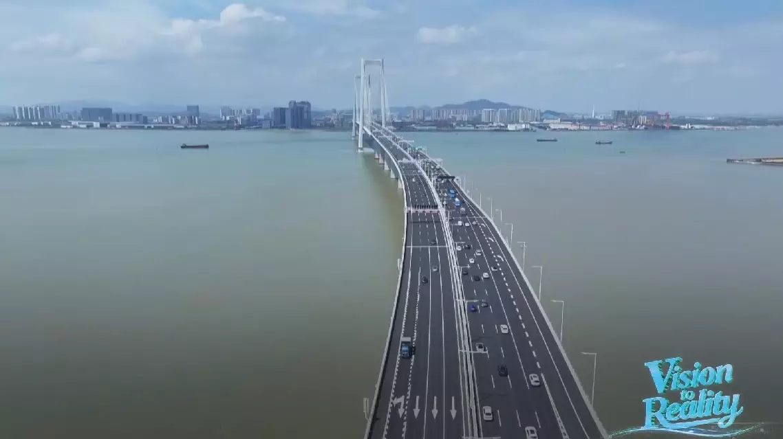 Shenzhen-Zhongshan Link facilitates Greater Bay Area connectivity