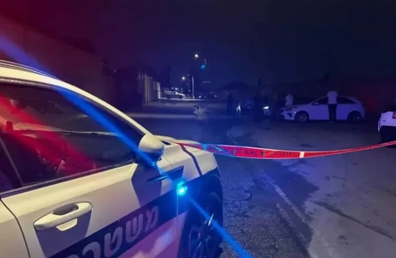 View of an Israel Police vehicle. (credit: Via Maariv)