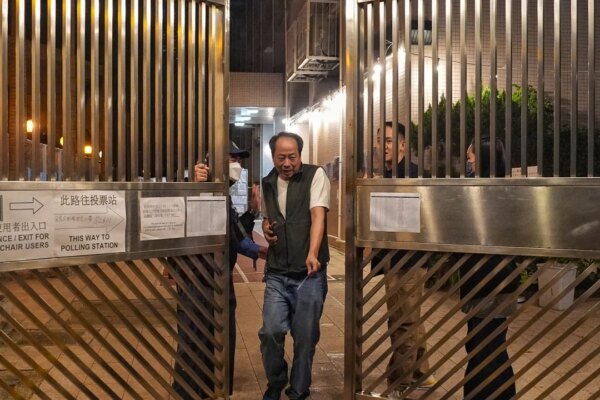 Voter turnout for Hong Kong Legco poll surpasses record low in 2021