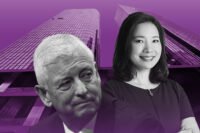 AECOM CEO Troy Rudd, New World Development CEO Echo Huang Shaomei and 83 King Lam Street