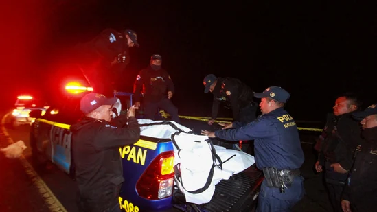 19 people sustained injuries in the accident on the inter-American highway in Guatemala.(AFP)