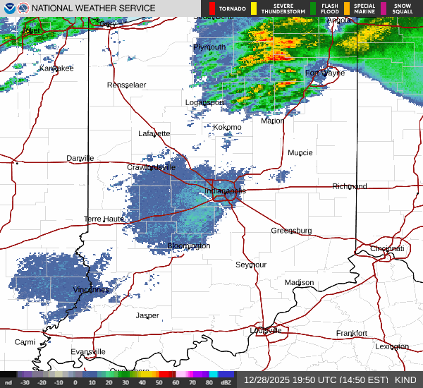 Severe storms are expected as high temperatures start to plummet