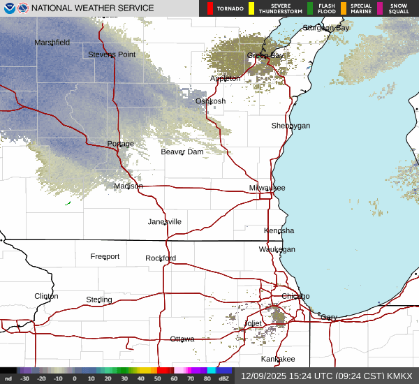Winter storm warning issued for most of northwest, central Wisconsin