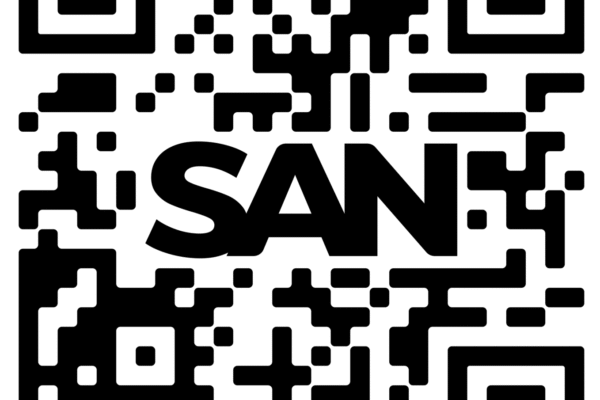 QR code for SAN app download