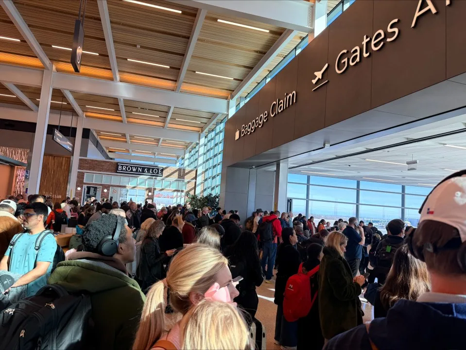 People being held inside the terminal at KCI.