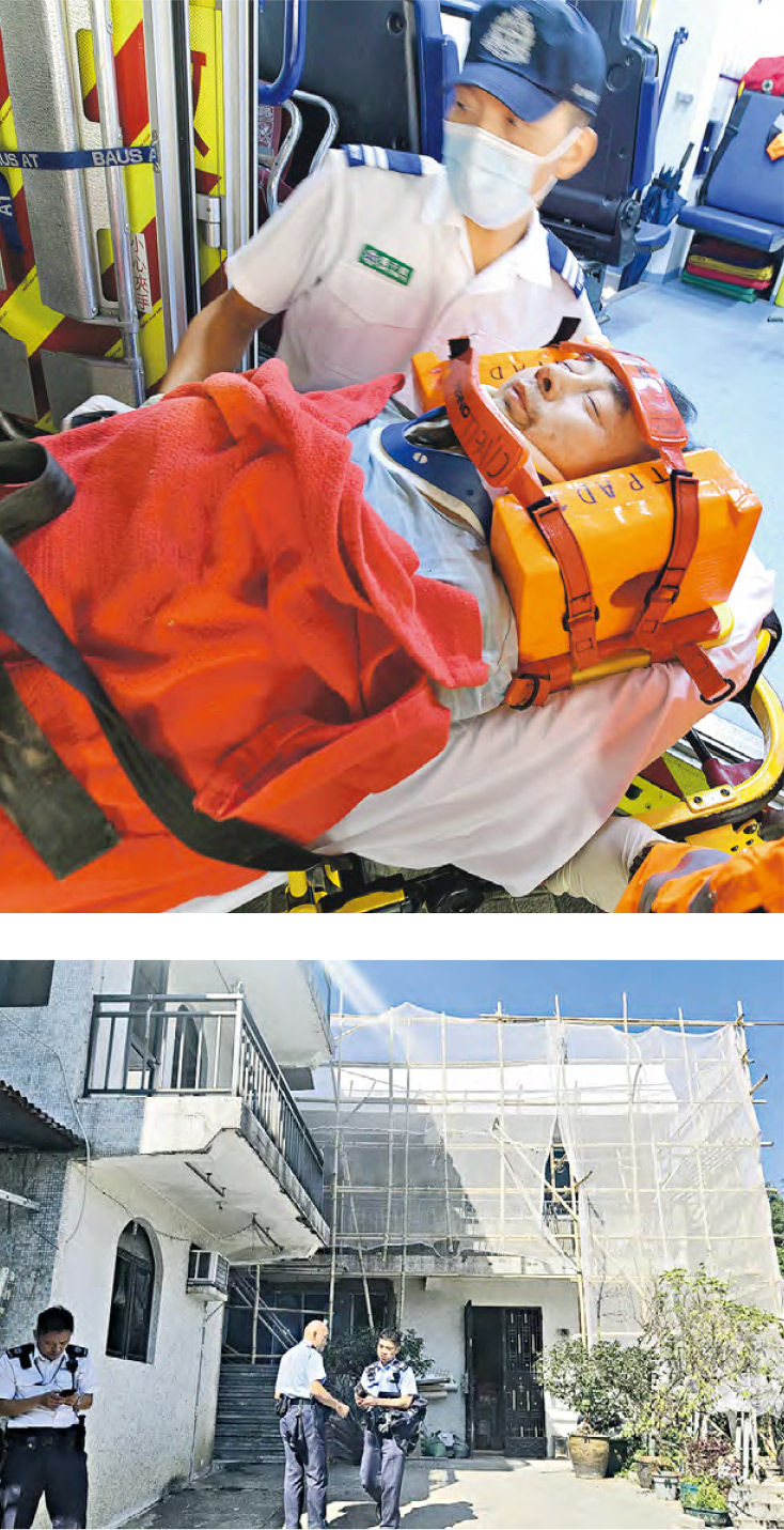 六旬泥水工棚架墮地危殆 - 20251217 - 港聞 - 每日明報
