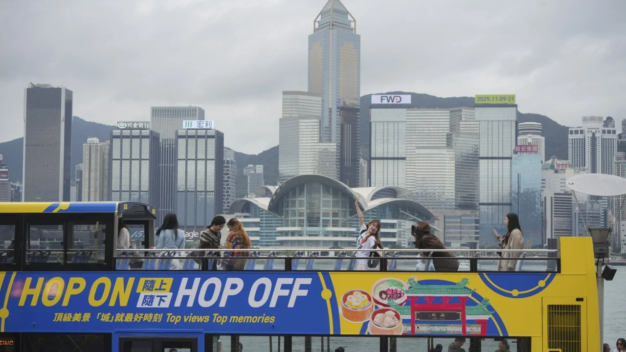 Hong Kong tour bus driver arrested over allegedly stealing HK$110 in fares