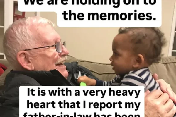 Dominique Dawes/Instagram Dominique Dawes' post about her father-in-law's death