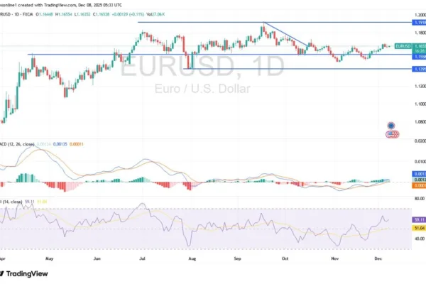 EUR/USD Analysis 08/12: May Trade in a Limited Range (Chart)