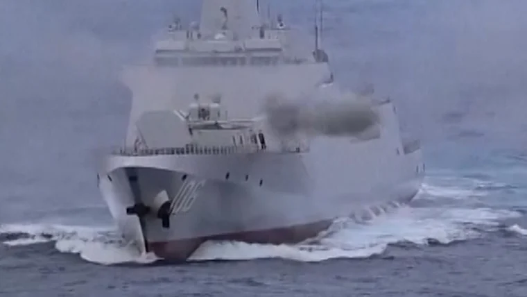 China carries out live-fire military drills near Taiwan