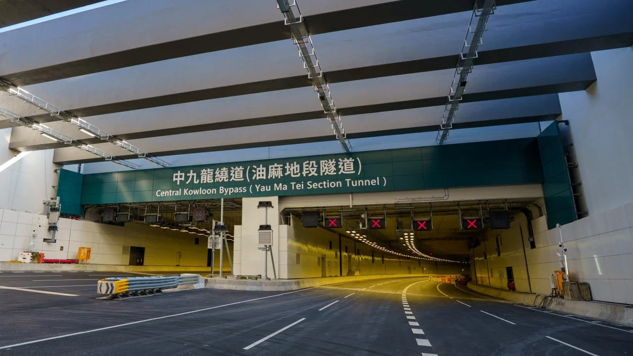 New section of Hong Kong’s Central Kowloon Bypass undergoing final checks