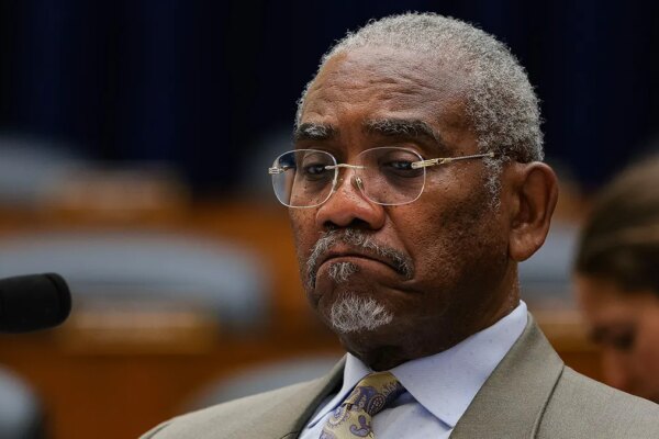U.S. Rep. Gregory Meeks, D-N.Y., at a meeting for the House Foreign Affairs Committee in the Rayburn House Office Building on Feb. 12, 2025, in Washington, D.C.