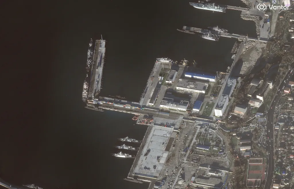 Aftermath Of Ukraine’s Underwater Drone Attack On Russian Submarine Seen In Satellite Imagery