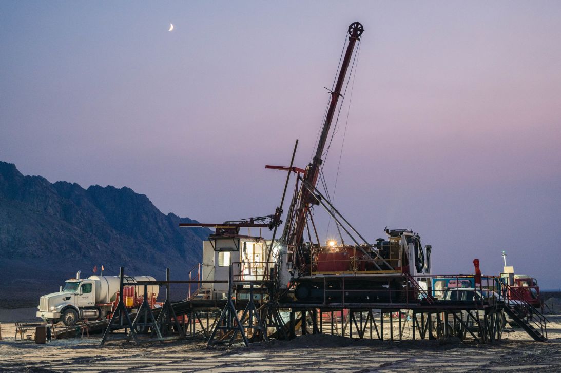 Drilling at Big Blind over the summer confirmed the existence of a 250-degree Fahrenheit geothermal reservoir.