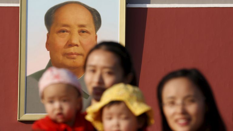 China has moved on from the decades when it used a one child policy in an attempt to curb a massive population boom. Pic: Reuters.