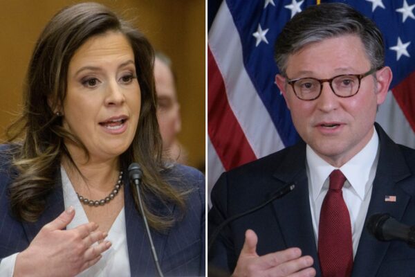 GOP Civil War Brewing as Elise Stefanik Trashes Mike Johnson