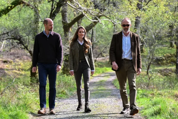 The Prince and Princess of Wales together travelled by helicopter to various joint engagements, including a visit to the Scottish Islands in April