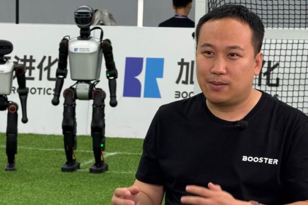 Cheng Hao's work was originally driven by his love of soccer and robots.