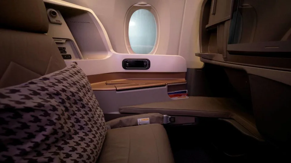 A spacious first-class seat, offering a glimpse at the kind of comfort travelers could see if Southwest introduces a premium cabin in the future.Photo by Frugal Flyer on Unsplash