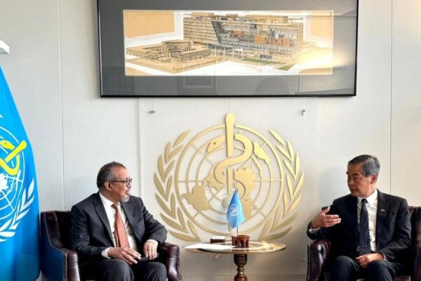 WHO, ex-Hong Kong leader CY Leung’s charity pledge to boost health ties