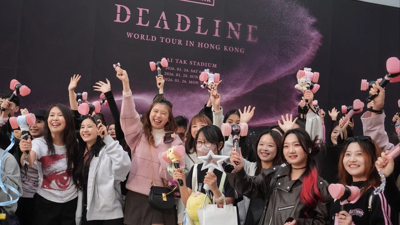 Blackpink fever hits Hong Kong as fans pack Kai Tak for final leg of world tour