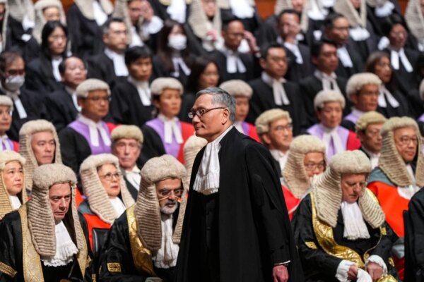 Hong Kong justice minister slams sanctions threat, accusations against judges