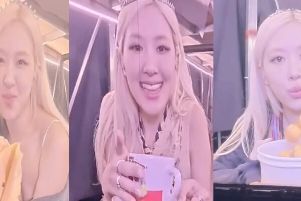 What were lead singer Rosé’s local snack choices at Blackpink’s Hong Kong shows?