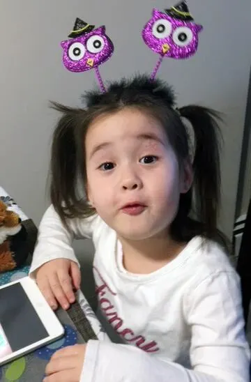 At the time this picture was taken in her toddler years, Chloe Guan-Branch was living with her maternal grandfather and his family. Chloe had been removed from her parents' care by B.C.'s child welfare service just a few months after her birth in 2015. The girl died in Ottawa in 2020 after being returned to her mother's care. (Supplied by Boston Wong - image credit)