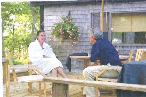 Mandelson (left) and Epstein (right) in a picture published by US lawmakers in September. - House Committee on Oversight and Government Reform