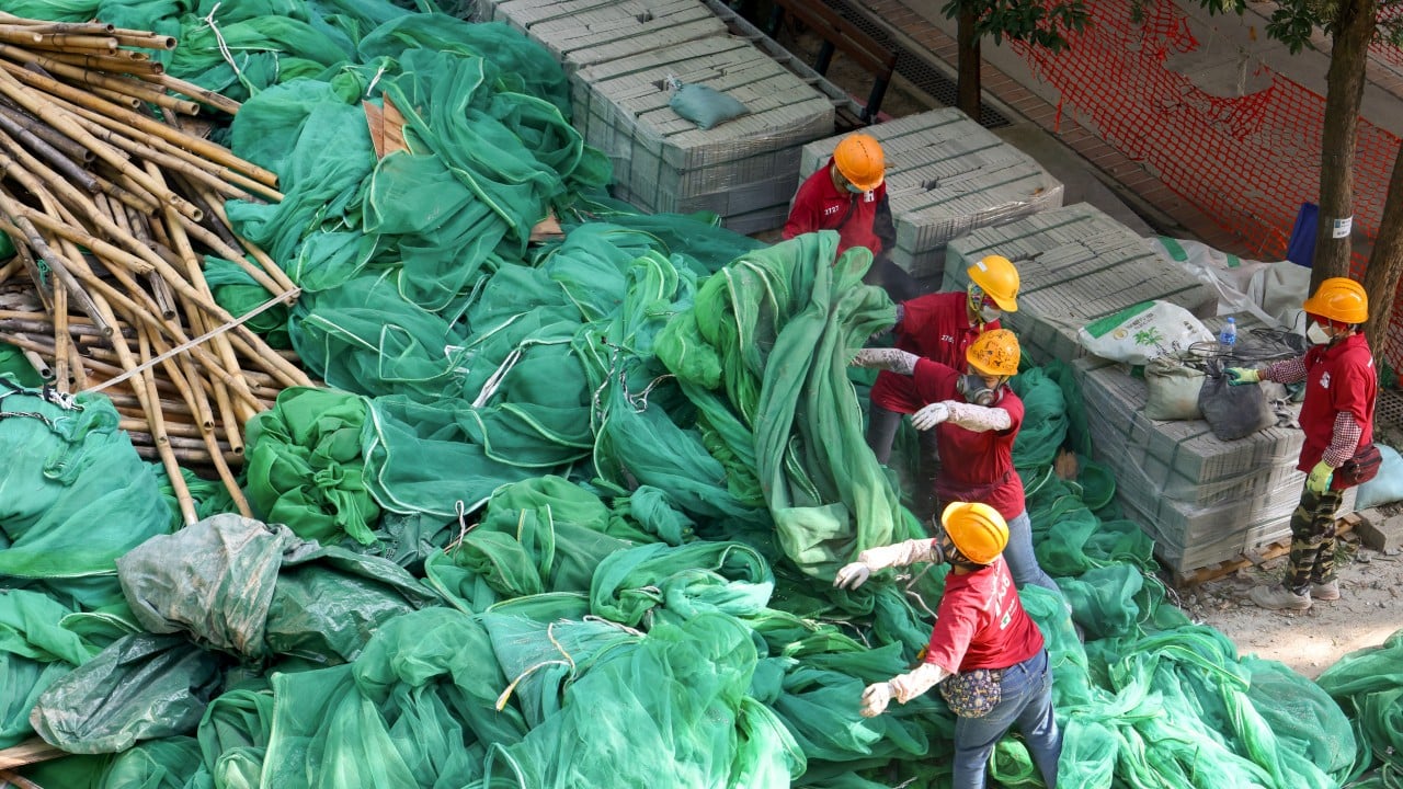 Hong Kong firms set to return to projects as new scaffolding nets expected soon