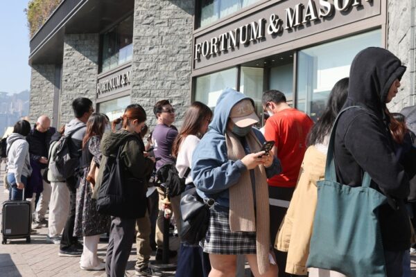‘Worth the wait’: hundreds queue for Fortnum & Mason’s Hong Kong branch closing sale