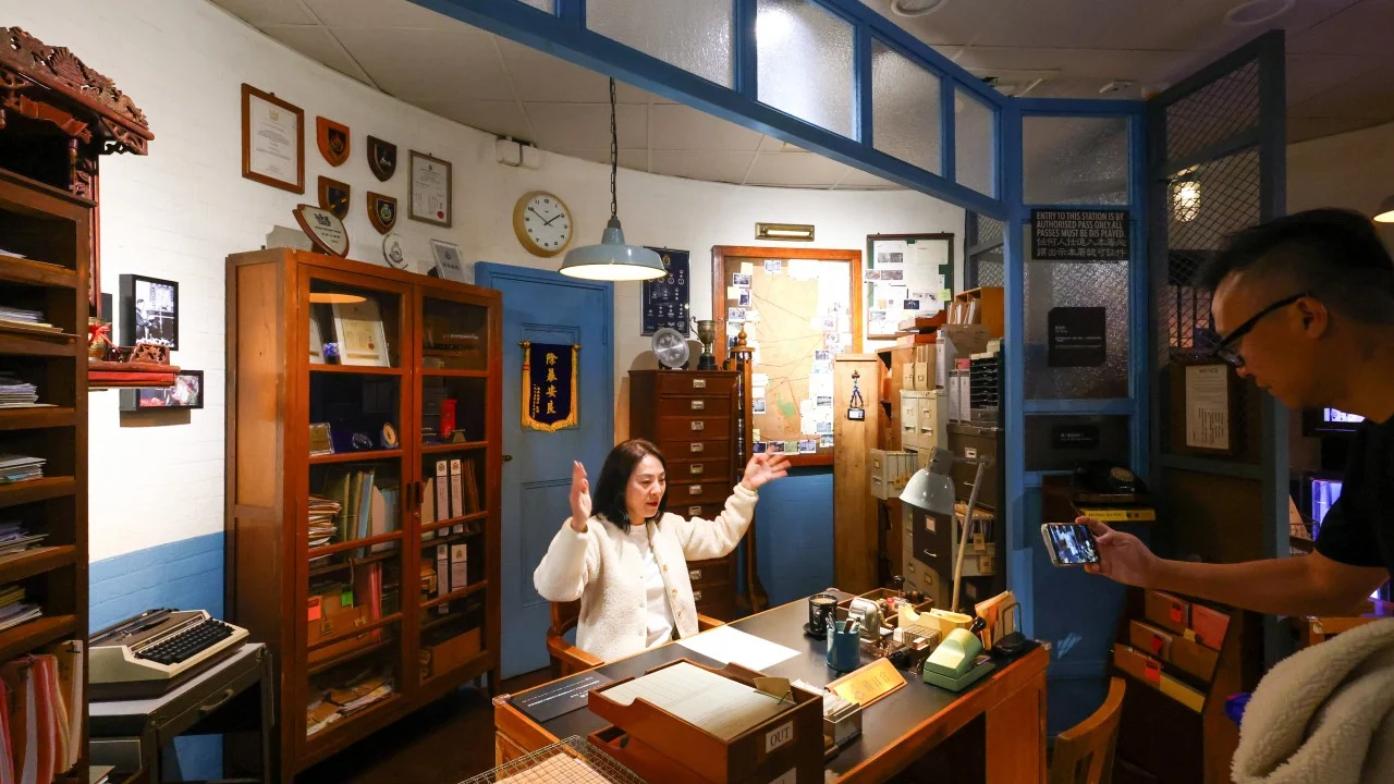 Exhibition on classic Hong Kong police films opens at revitalised old station