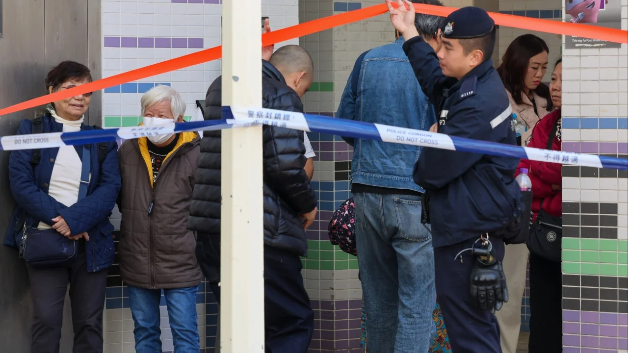 ‘I thought of pushing wife out window’: Hong Kong fire survivors recount escape