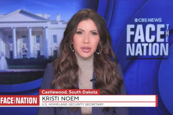 Kristi Noem on Face the Nation with Margaret Brennan