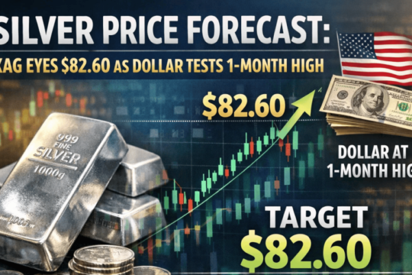 Silver Price Forecast: XAG Eyes $82.60 as Dollar Tests 1-Month High