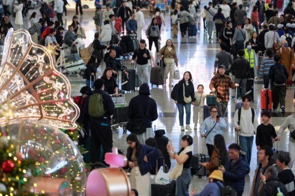 61 million passenger trips at Hong Kong airport in 2025, up 15% year on year