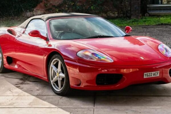 Barn-Stored Ferrari 360 Spider With Low Miles Heads to Auction After Years Off the Road