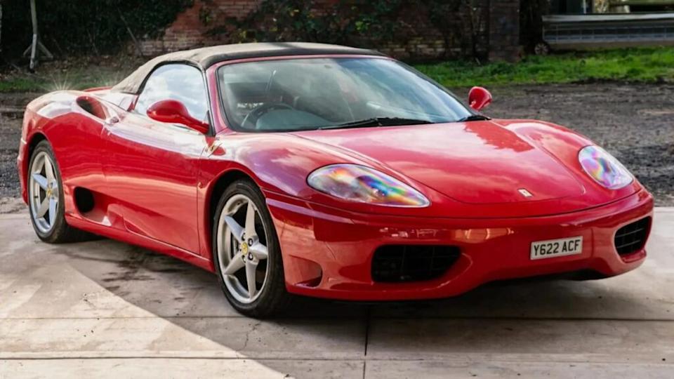 Barn-Stored Ferrari 360 Spider With Low Miles Heads to Auction After Years Off the Road
