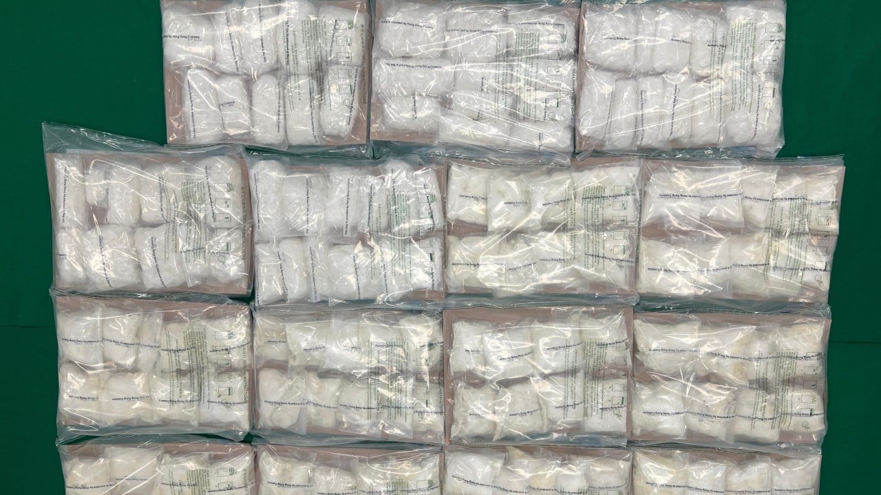 Hong Kong customs seizes HK$18 million of suspected ketamine in baby car seats